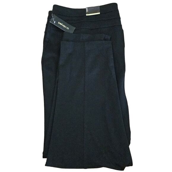 SALE Lane Bryant Slim Fit Ponte Pant - Black- plus size 28 Average - NWT - Picture 1 of 8